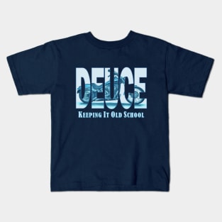 Deuce Motorcycle Artwork Kids T-Shirt